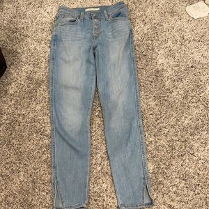 Levi’s 721 high rise skinny ankle size 25